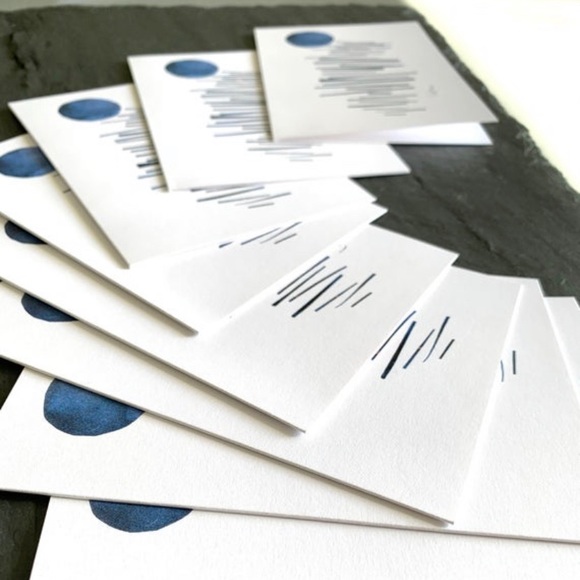 🦄 “Blue Moon” 4x6 original art print and blank greeting card - Picture 5 of 6